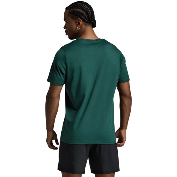 2XU Motion Soft Jersey Mens T-Shirt - Dark Moss/White