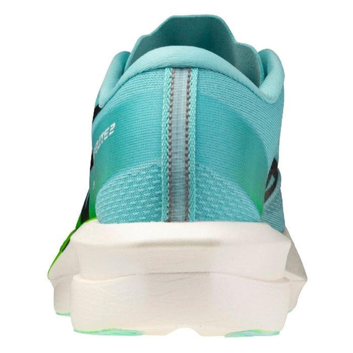 Mizuno Hyperwarp Elite 2 - Unisex Racing Shoes - Rinsing Rivulet/Black/Lime Burst - image 5