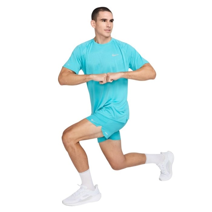 Nike Dri-FIT Stride ADV Running T-Shirt - Mens - Dusty Cactus/Reflective Silver
