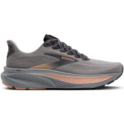 Brooks Ghost 17 - Womens Running Shoes - Alloy/Blackened Pearl/Peach