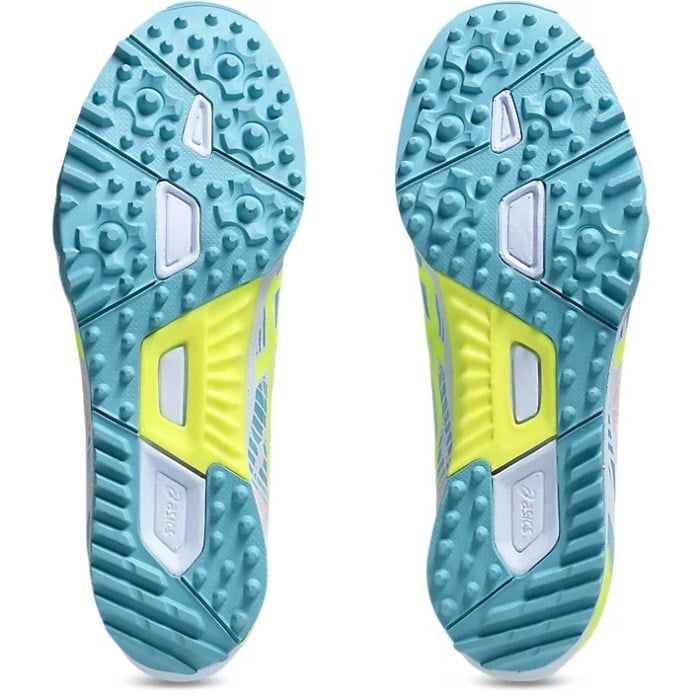 Asics Gel Firestorm 5 - Kids Racing Waffles - Blue Fade/Citron