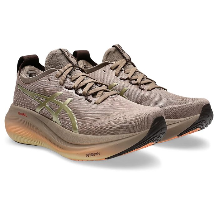 Asics Gel Nimbus 27 Luxe - Womens Running Shoes - Luxe/Taupe Grey