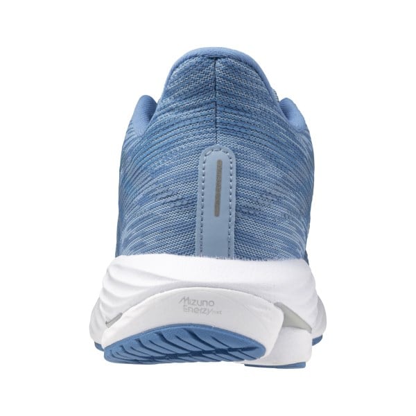 Mizuno Wave Rider 28 - Womens Running Shoes - Glacier Lake/White/Parisian Blue