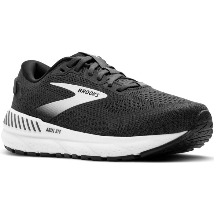 Brooks Ariel GTS 24 - Womens Running Shoes - Ebony/Black/White