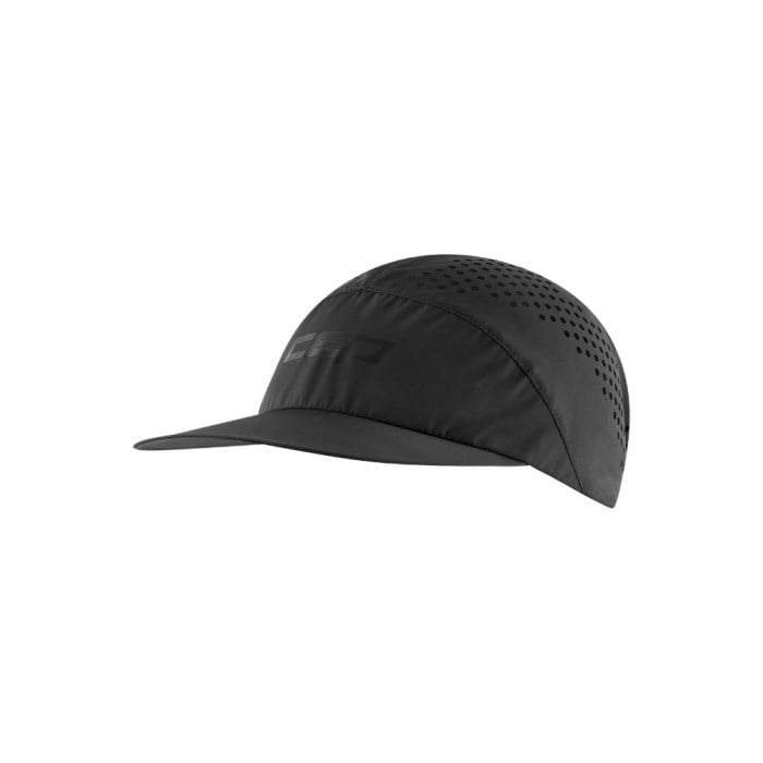 CEP Pro Run Unisex Ultralight Cap - Black