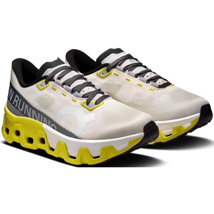 On Cloudmonster Hyper - Womens Running Shoes - Dew/Lime