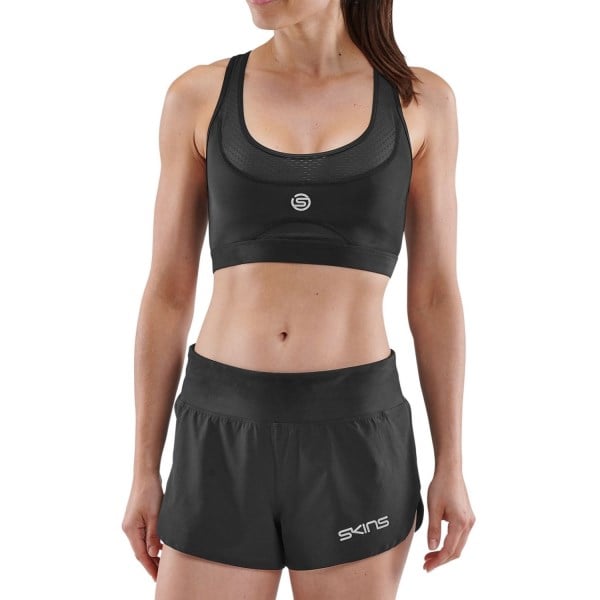 Skins Series-3 Elite Womens Compression Sports Bra - Black