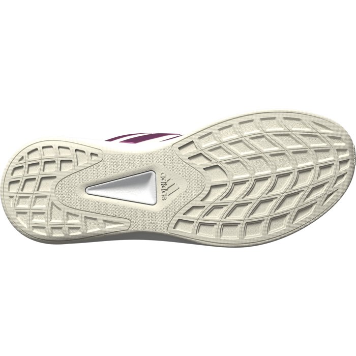 Adidas QT Racer Sport - Womens Sneakers - Chalk White/Cherry Metallic/Metallic Silver
