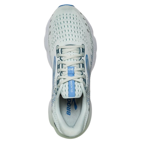 Brooks Glycerin 20 - Womens Running Shoes - Blue Glass/Marina/Legion Blue