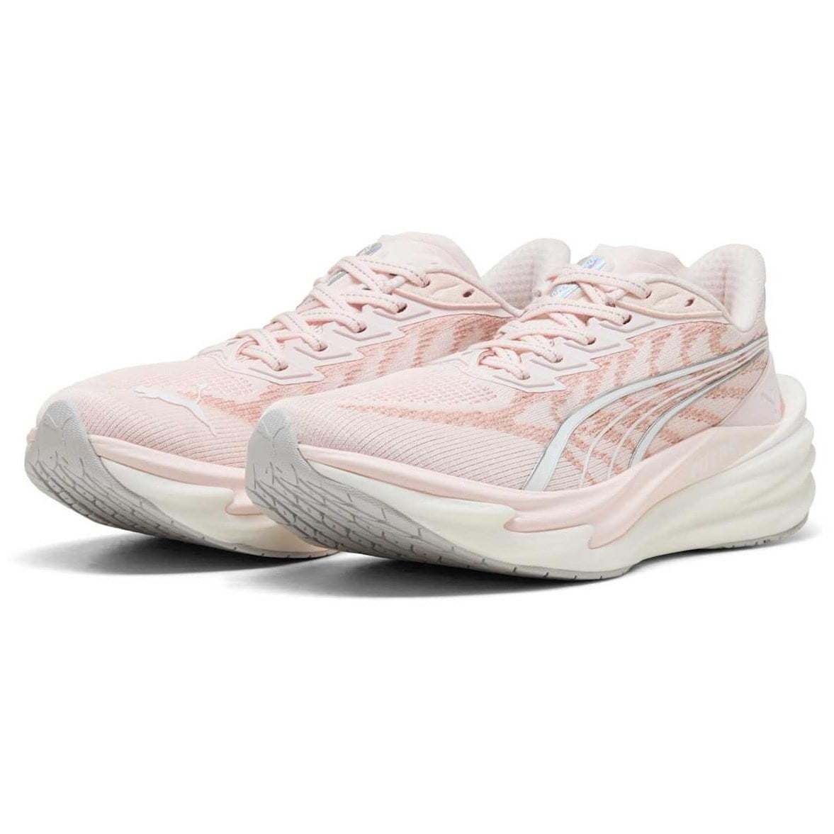 Puma Deviate Nitro 4 - Womens Running Shoes - Jasmine Flower/Puma White - image 2