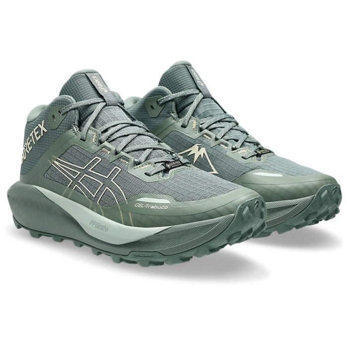 Asics Gel Trabuco MT GTX - Womens Hiking Shoes - Monument Blue/Vanilla