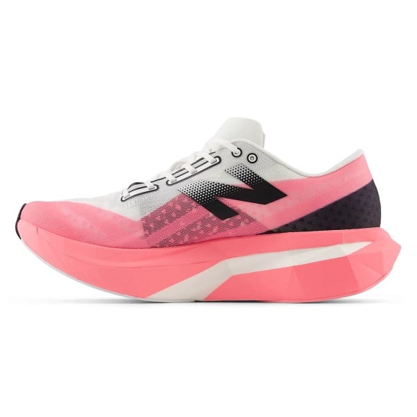 New Balance FuelCell SuperComp Elite v4 - Womens Road Racing Shoes - Ultra Pink/White/Black