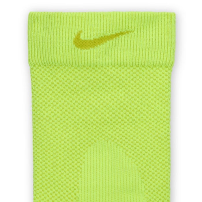 Nike Lightweight Micro Crew Running Socks - Volt/Bright Cactus/Black/Bright Cactus