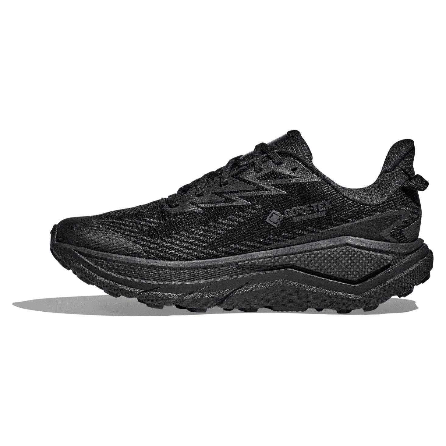 Hoka Challenger 8 GTX - Mens Trail Running Shoes - Black/Carbon Black - image 2