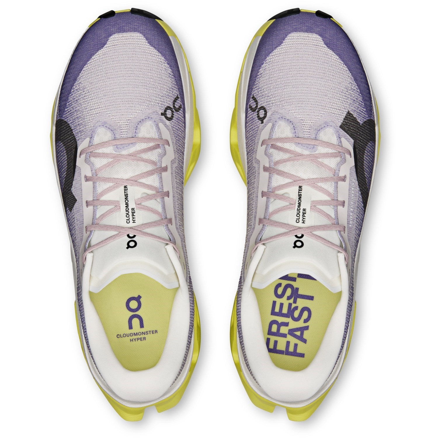 On Cloudmonster Hyper 3 - Mens Running Shoes - Lilly/Limelight
