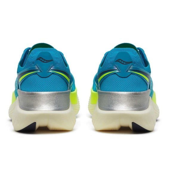 Saucony Endorphin Elite - Womens Road Racing Shoes - ViziBlue/Citron