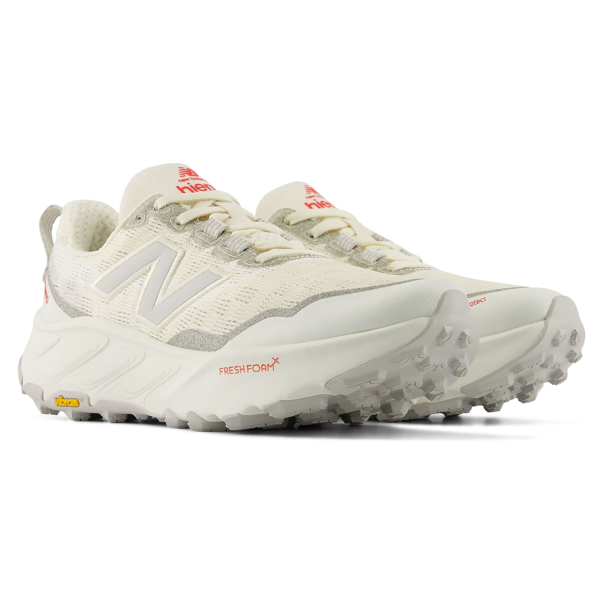 New Balance Fresh Foam Hierro v9 - Womens Trail Running Shoes - Angora/Neo Flame - image 2