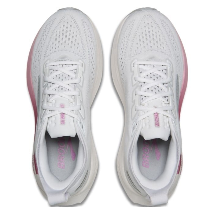 Brooks Glycerin 23 - Womens Running Shoes - White/Harbor Mist/Metal - image 3