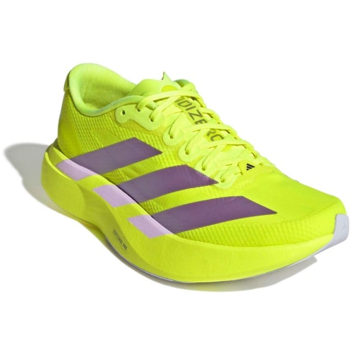 adidas Adizero Evo SL Woven - Womens Running Shoes - Solar Yellow/Aurora Plum/Powder Plum
