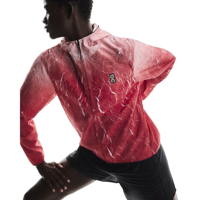 On Womens Pace Run Jacket - Red