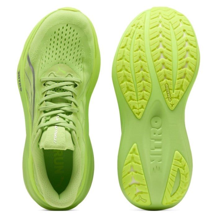 Puma MagMax Nitro 2 - Mens Running Shoes - Sunny Lime/Puma Silver - image 6