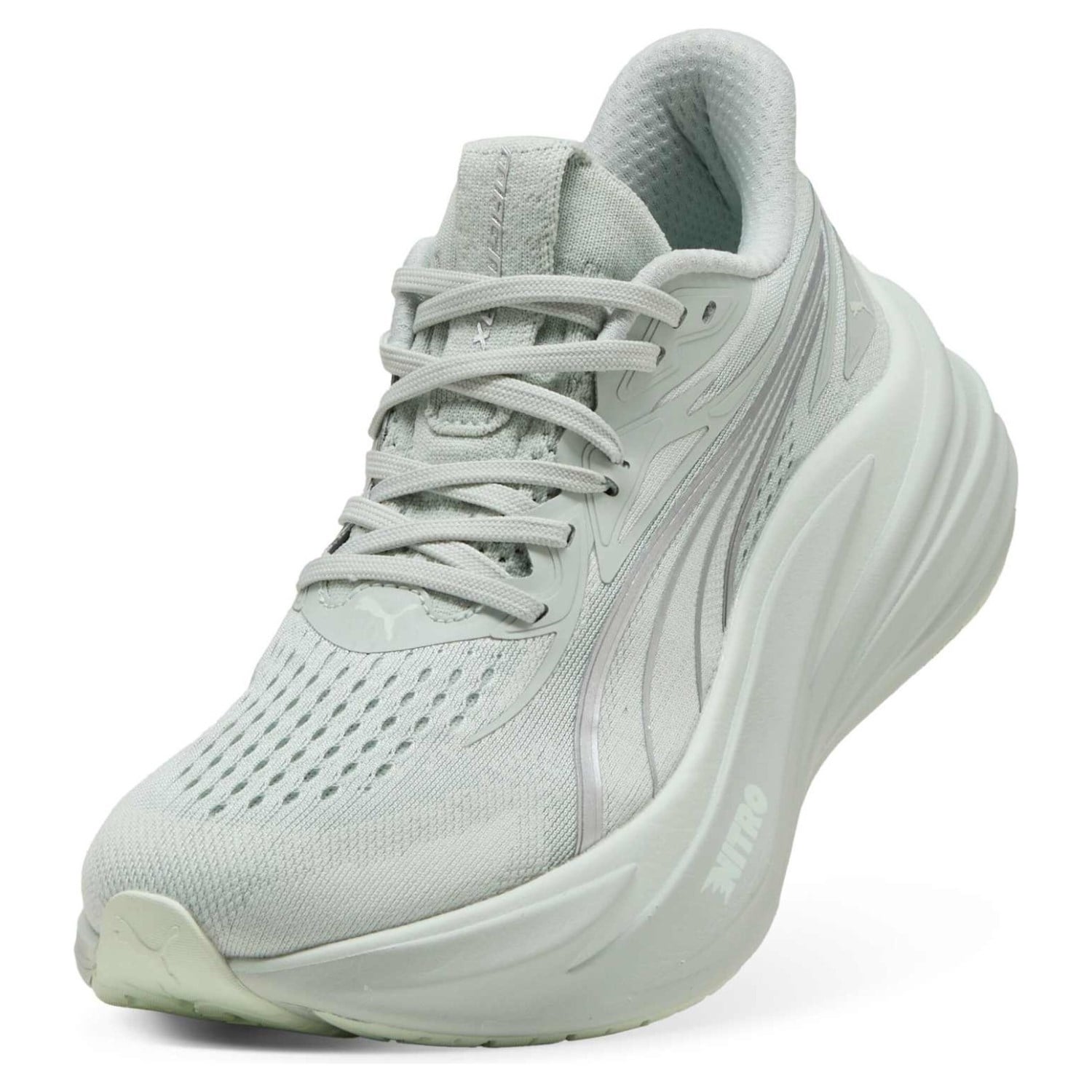 Puma MagMax Nitro 2 - Womens Running Shoes - Creme De Mint/Sage Glow - image 5