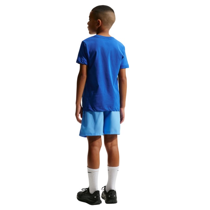 Nike Multi Kids Dri-FIT Training Shorts - University Blue/White