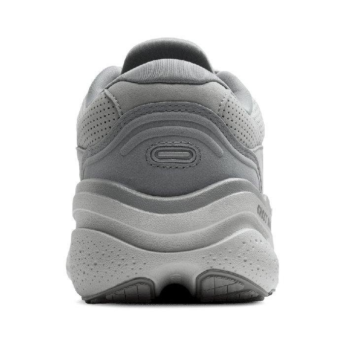 Brooks Ghost Max 2 Suede - Mens Walking Shoes - Primer Grey/Oyster Alloy