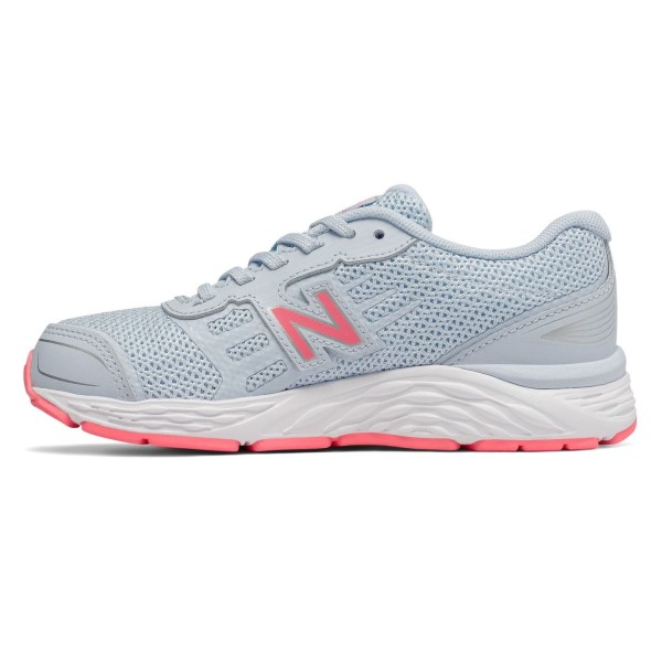 New Balance 680v5 - Kids Running Shoes - Air Blue/Guava