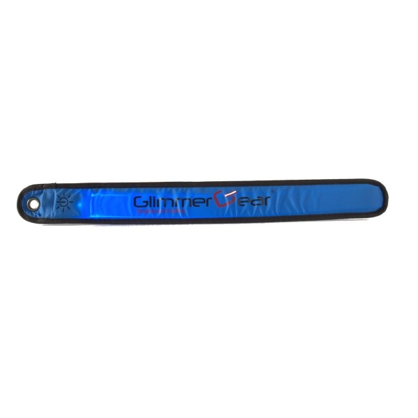 Glimmer Gear LED High Visibility Slap Band - Blue