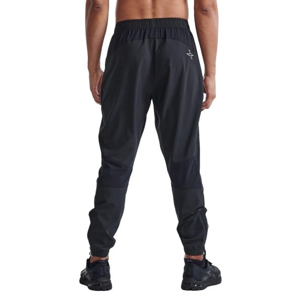 2XU Aero Woven Mens Jogger Pants - Black/Silver Reflective