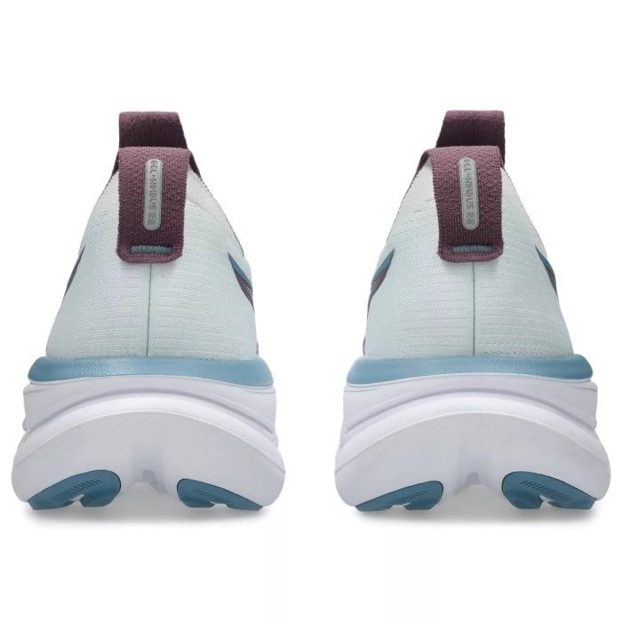 Asics Gel Nimbus 28 - Womens Running Shoes - Arctic Blue/Velvet Purple