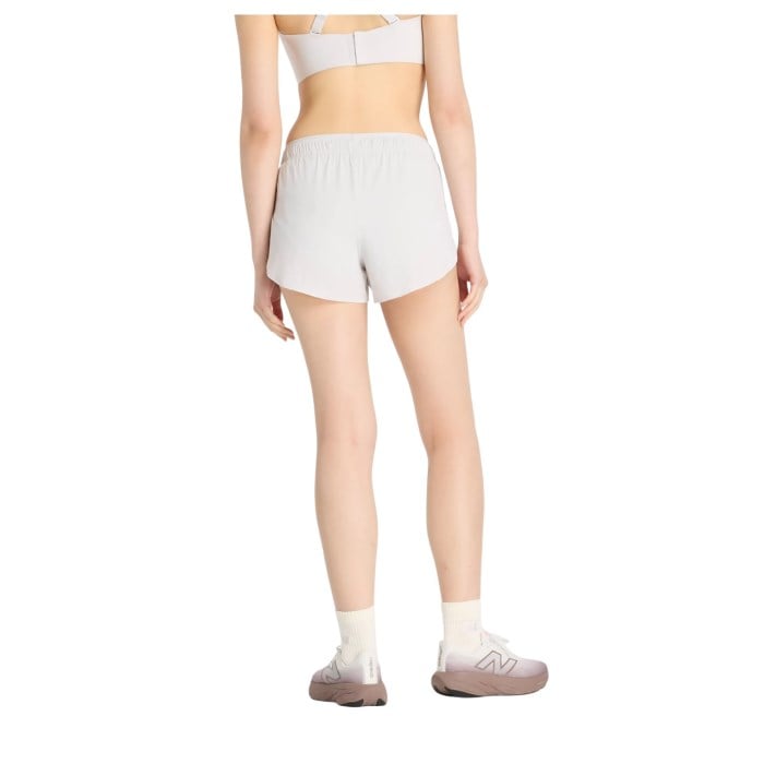 New Balance RC Ultra Light Split Womens 3 Inch Running Shorts - Grey Matter