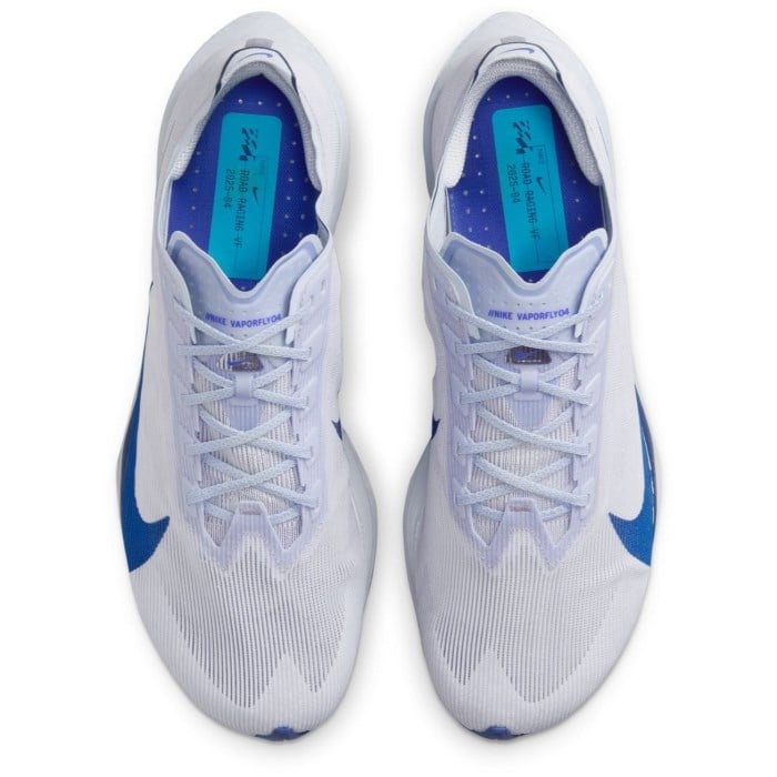 Nike ZoomX Vaporfly 4 - Mens Racing Shoes - Ghost/Blue Void/Persian Violet