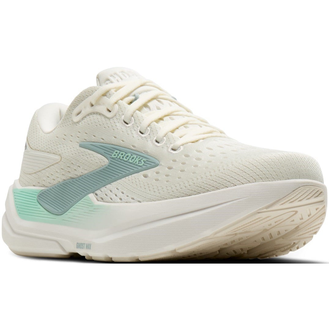 Brooks Ghost Max 3 - Womens Running Shoes - Coconut/Yucca/Gray Mist