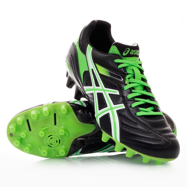 Asics Gel Lethal Tigreor 5 IT - Mens Football Boots - Black/Neon Green/White