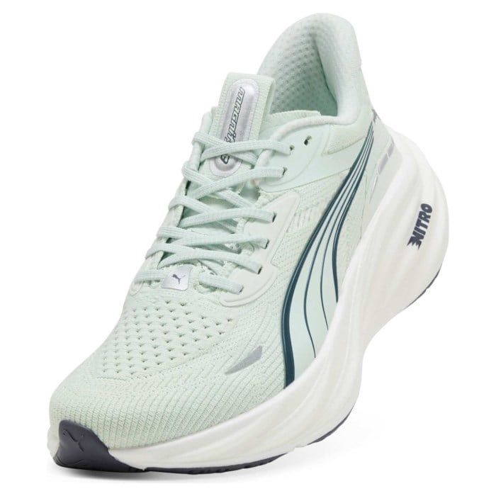 Puma Magnify Nitro 3 - Womens Running Shoes - Sage Glow/Inky Depths - image 5