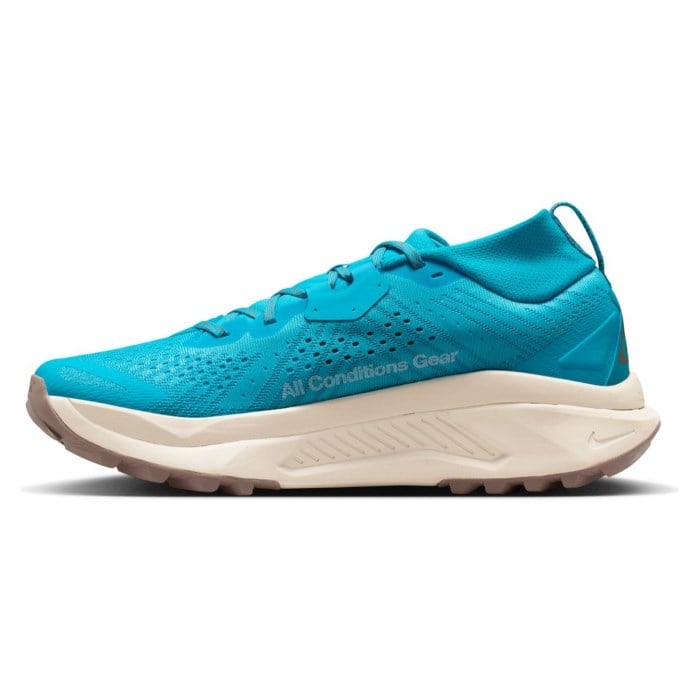 Nike ACG Zegama - Mens Trail Running Shoes - Baltic Blue/White/Light Orewood Brown