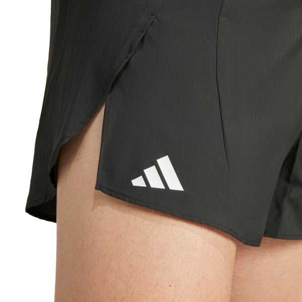 adidas Adizero Essentials Mens Split Running Shorts - Black