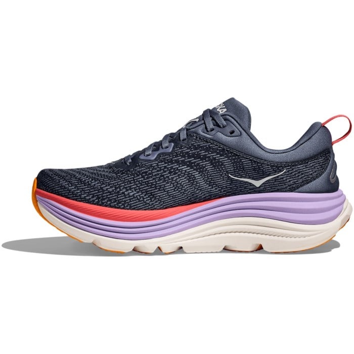 Hoka Gaviota 5 - Womens Running Shoes - Anchor/Grapefruit