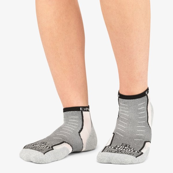 Thorlo Experia TechFit Low Cut - Multi-Sport Socks - Black/White