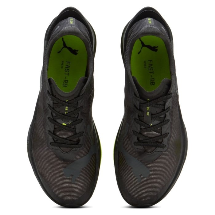 Puma Fast-RB Nitro Elite 2 - Mens Racing Shoes - Black/Lime Squeeze - image 5
