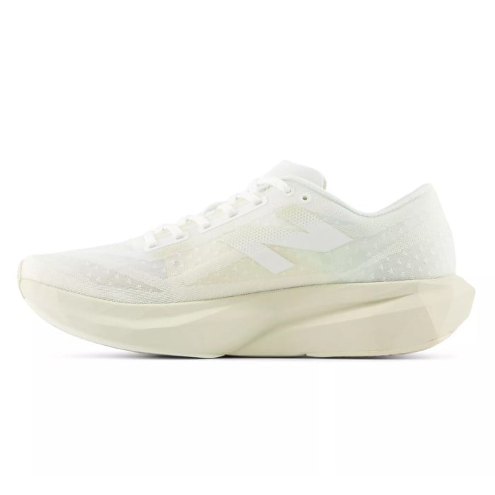New Balance FuelCell Rebel v4 - Mens Running Shoes - White/Linen/Sea Salt