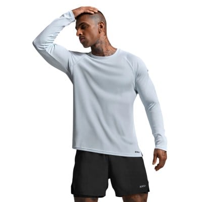 2XU Mens Aero Long Sleeve Top