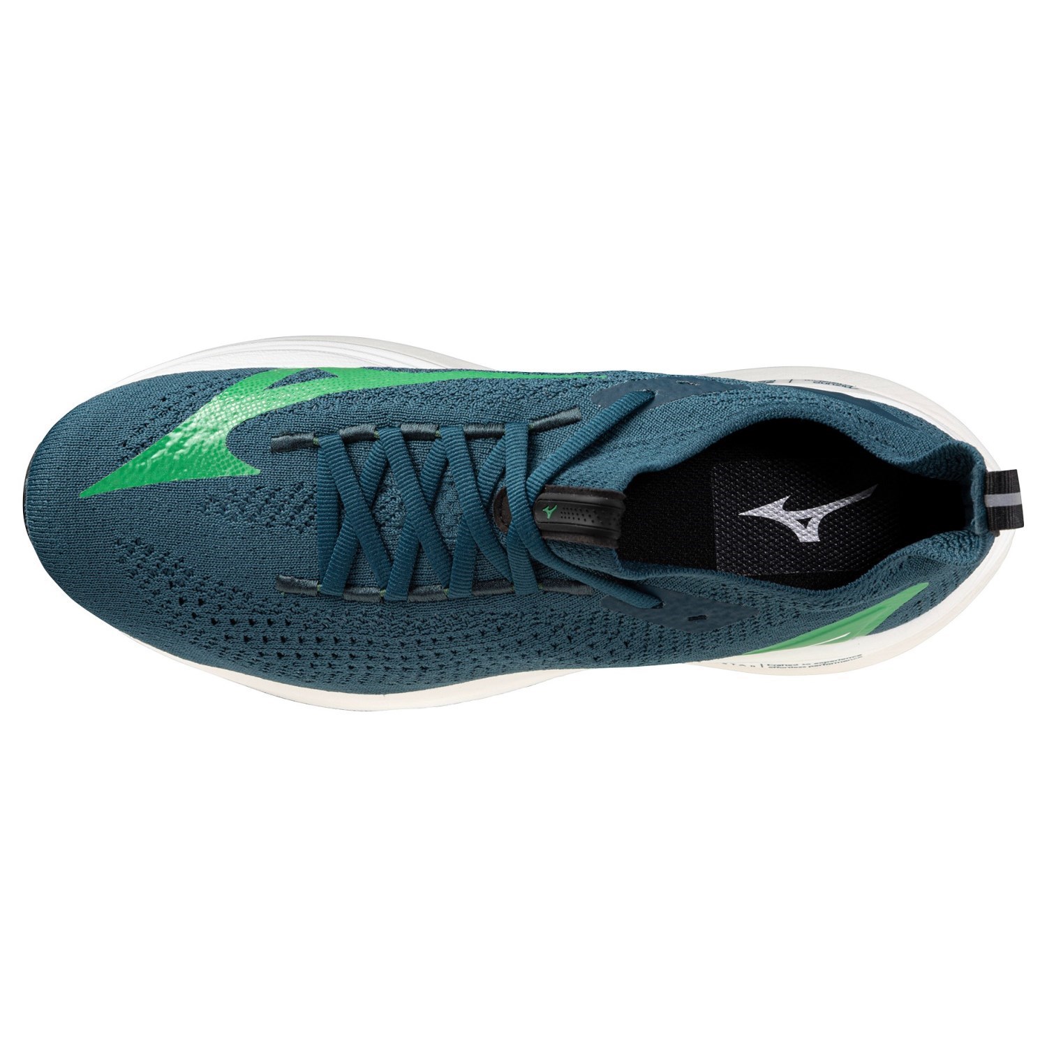 Mizuno Neo Vista 2 - Mens Running Shoes - Reflecting Pond/White/Goblin Green