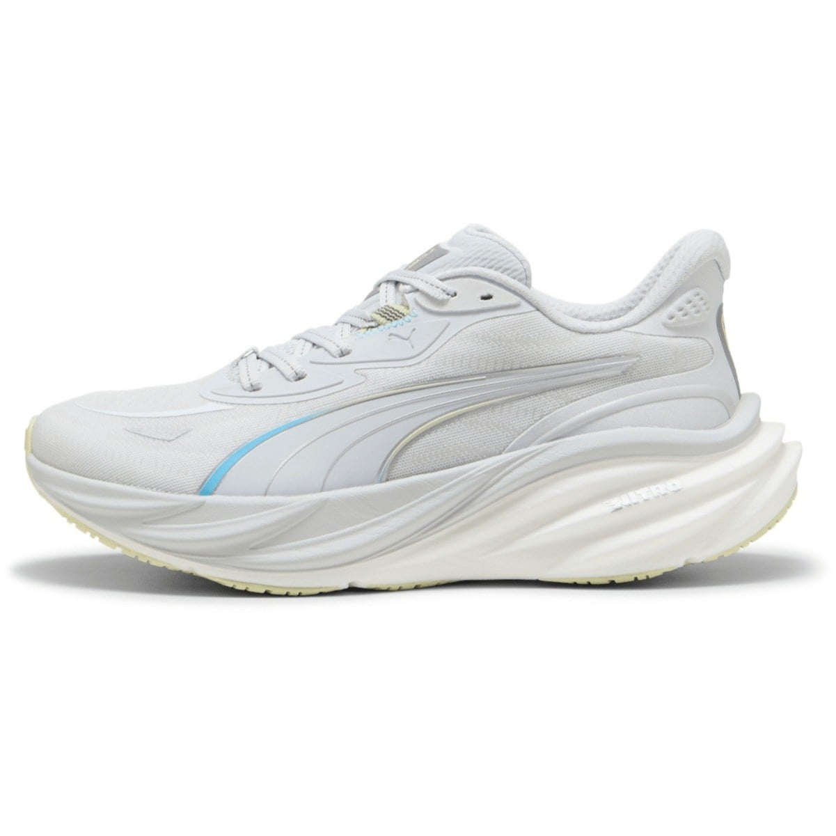 Puma Result Nitro - Womens Running Shoes - Silver Mist/Apple Spritz