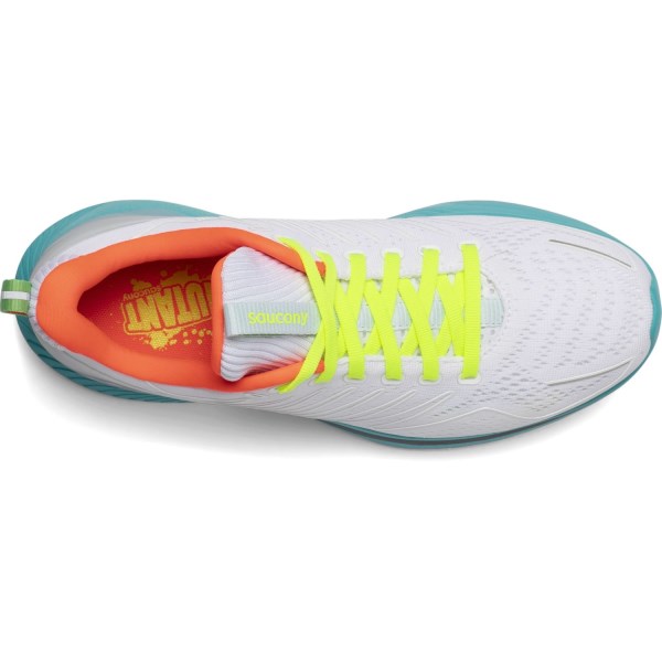 Saucony Endorphin Shift - Womens Running Shoes - White/Mutant