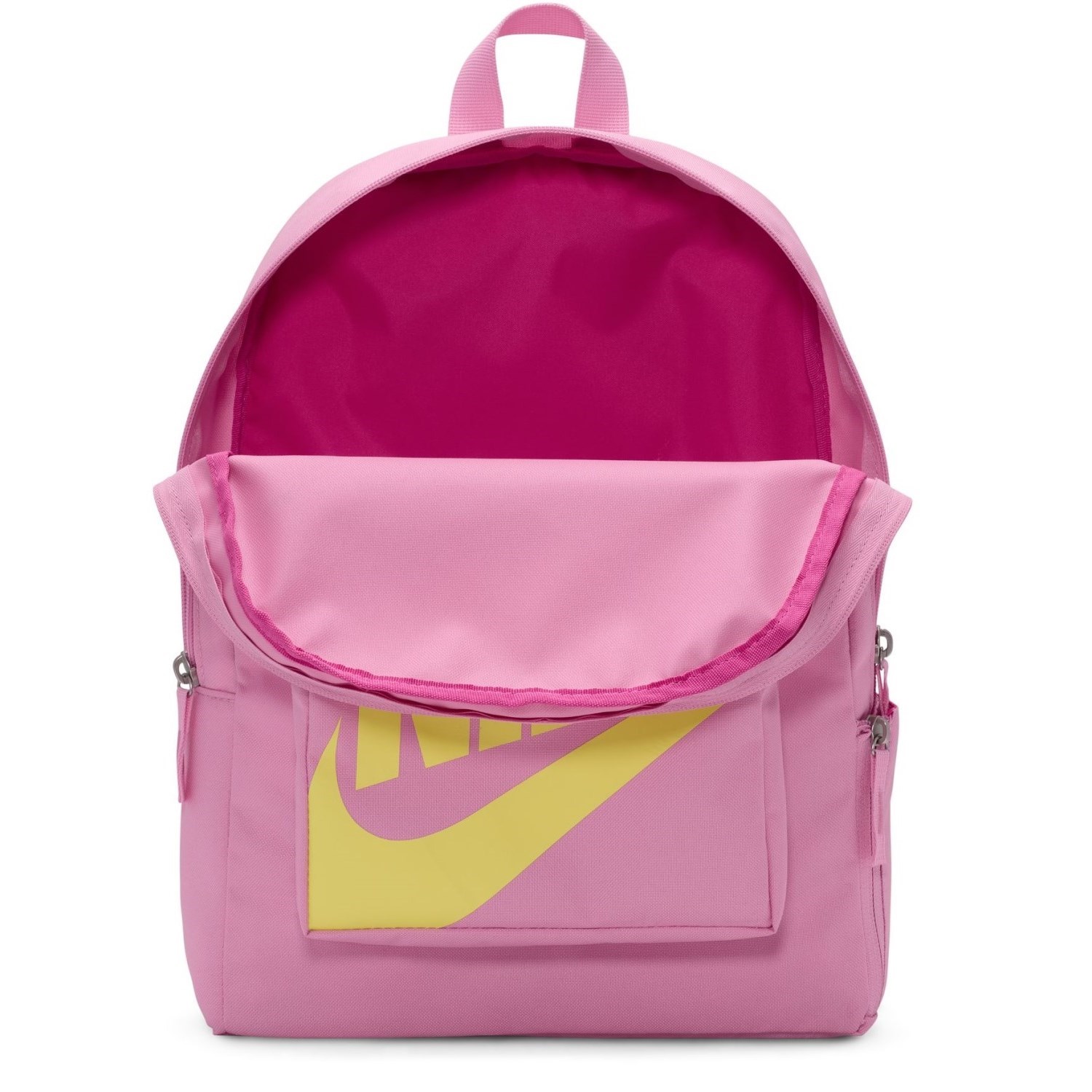 Nike Classic Kids Backpack Bag - Pink Rise/Pink Rise/Light Laser Orange