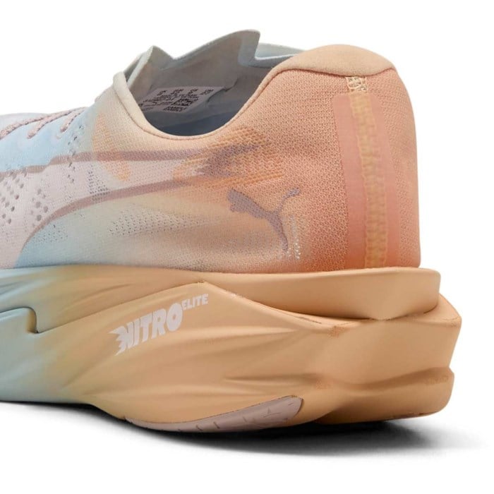 Puma Deviate Nitro Elite 4 Run Club - Mens Running Shoes - Jasmine Flower/Lucite/Almost Apricot