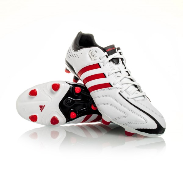 adidas Adipure 11Pro TRX FG - Mens Football Boots - White/Red/Black